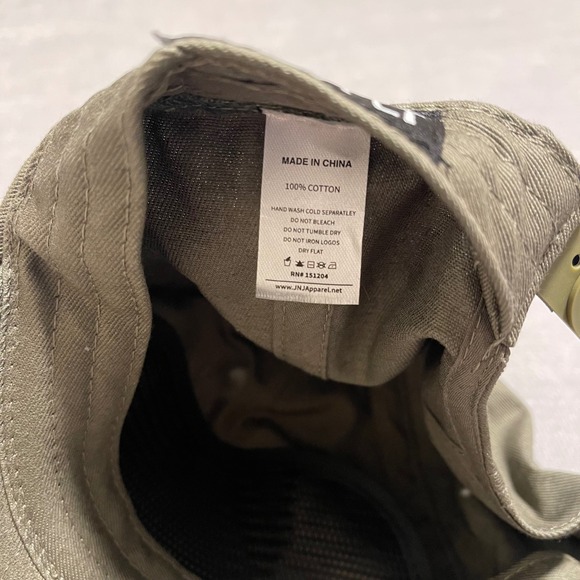 Wild Fly Olive Green Embroidered Patch Baseball Cap Cotton Adjustable Strap OSFM - Picture 4 of 6